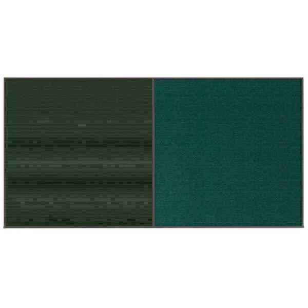 Enclosed Corkboard, 1 Door, 60"x36", 4" Fra